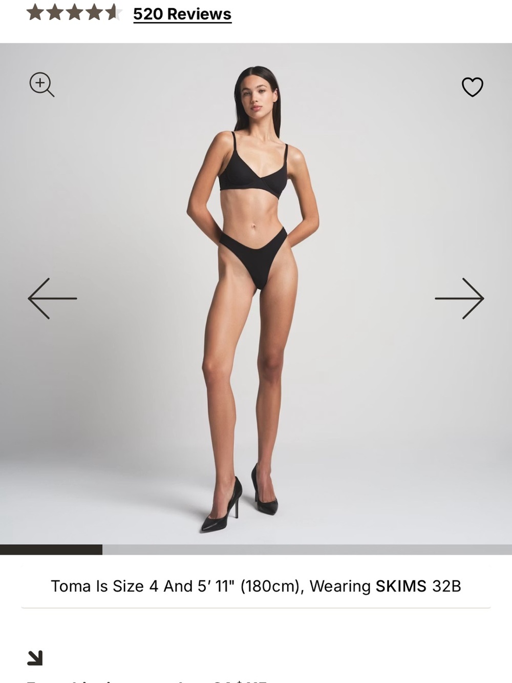 SKIMS Fits Everybody Unlined Demi Bra - Picture 6 of 6